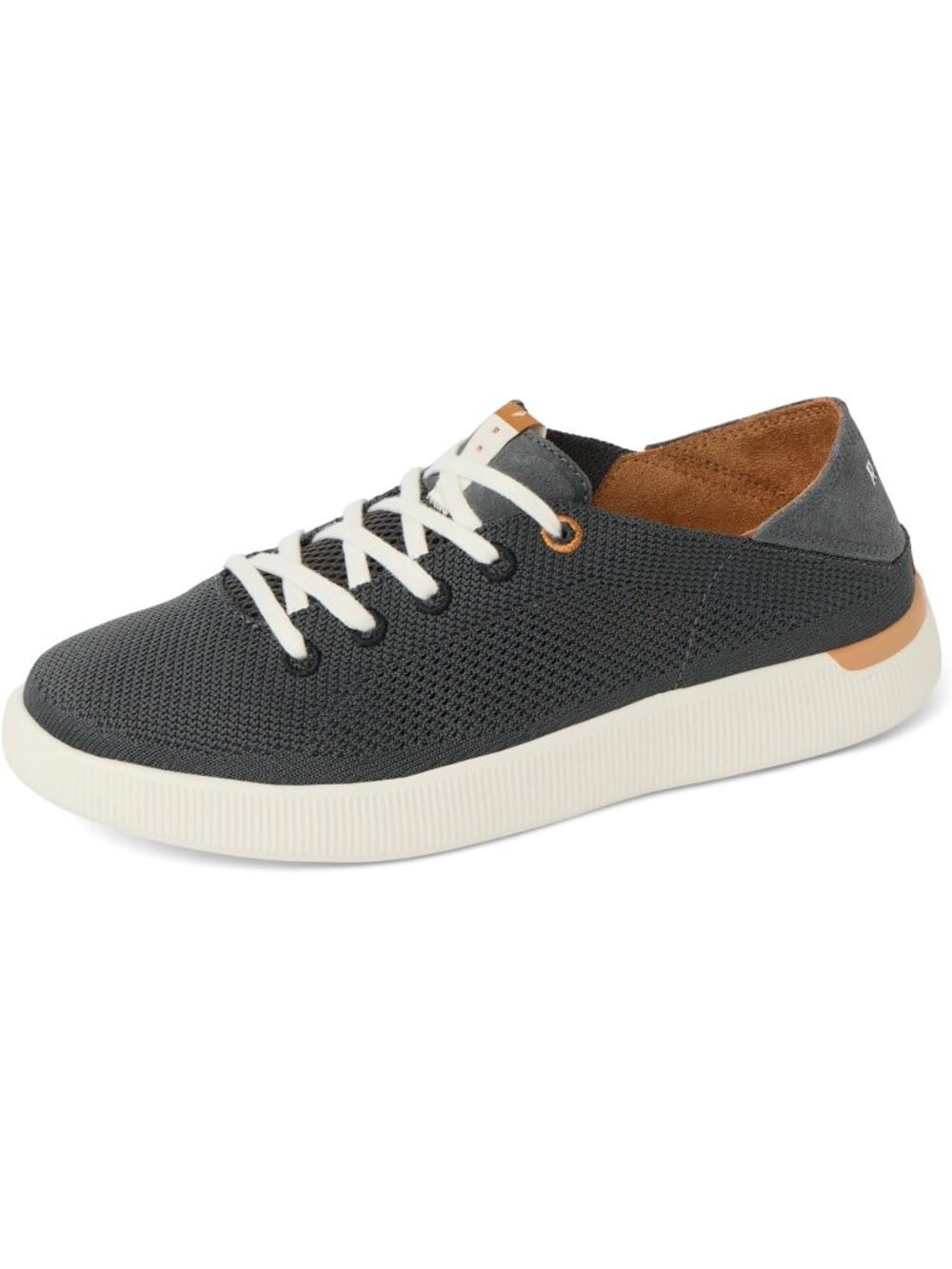 Women's Black Lightweight Breathable Knit Soft Cushion Footbed Crush Back Heel